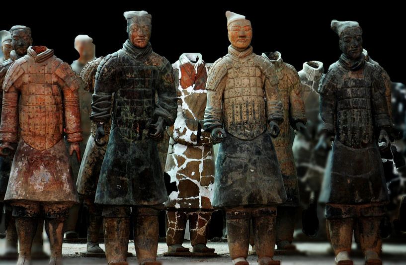 Armée de terre cuite par Henk Langerak