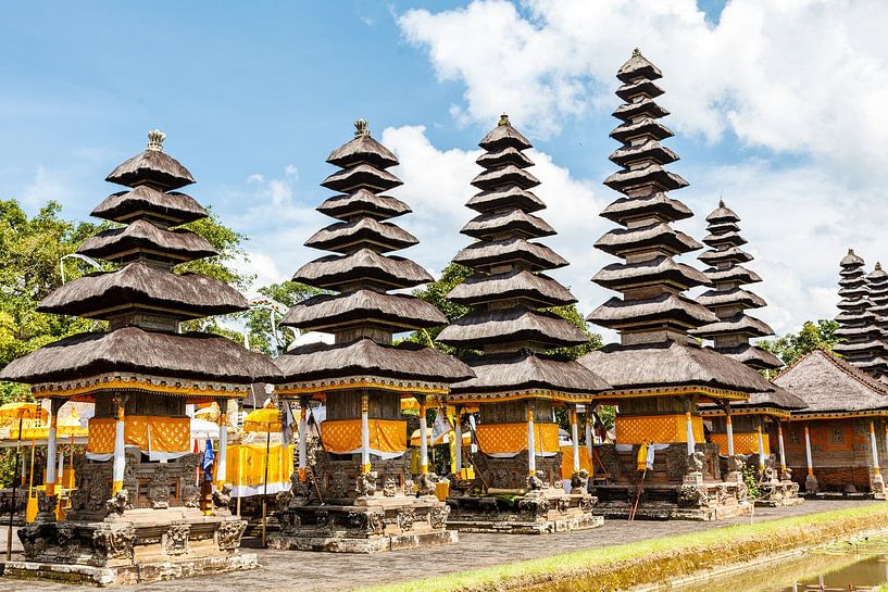 Pura Taman Ayun ein Hindu-Tempel auf Bali, Indonesien, Asien von WorldWidePhotoWeb