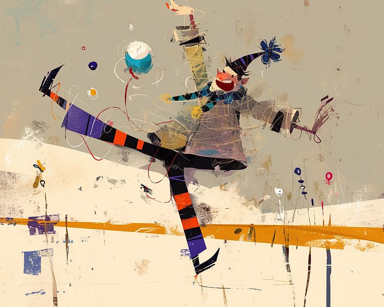 Peinture de clown par La collection ARTEO