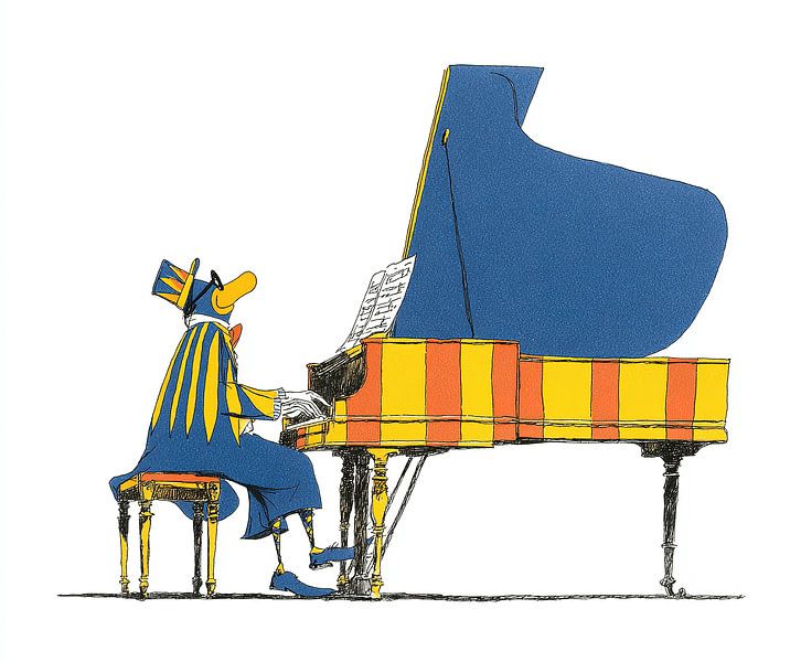 Melody in Stripes by Art Lovers