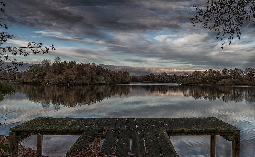 jetty in Biezenmortel by Marian van der Kallen Fotografie