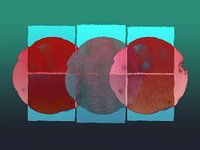 Scandinavia Nordic Abstract Colorful