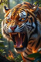 JUNGLEKING: The Wild Tiger in the Jungle
