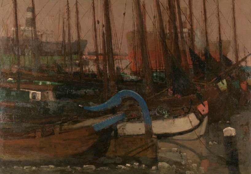Ships in the ice, George Hendrik Breitner, 1901 by Marieke de Koning