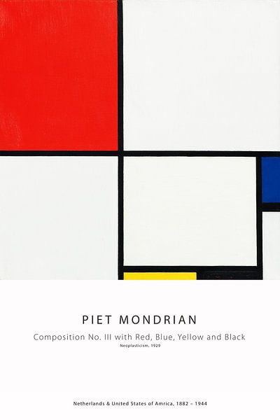 Piet Mondrian - Composition V von Old Masters