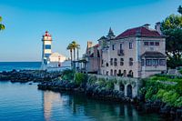 Phare au coucher du soleil