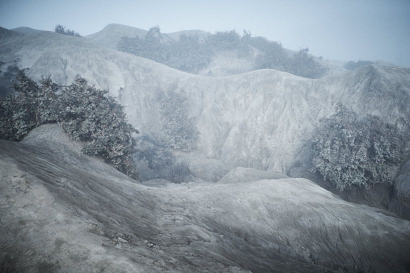 Paysage volcanique près de Bromo Indonésie par Karel Ham