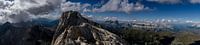 Dolomieten Marmolada Panorama view