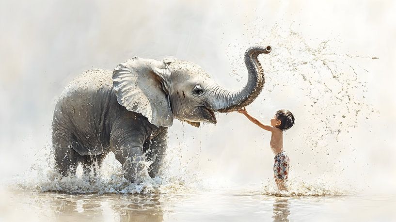 Badespaß von Heike Hultsch