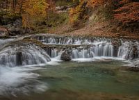 Fließender Fluss in Spanien