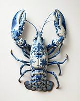 Lobster in Delftware