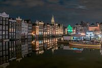 Abend auf dem Damrak , Amsterdam