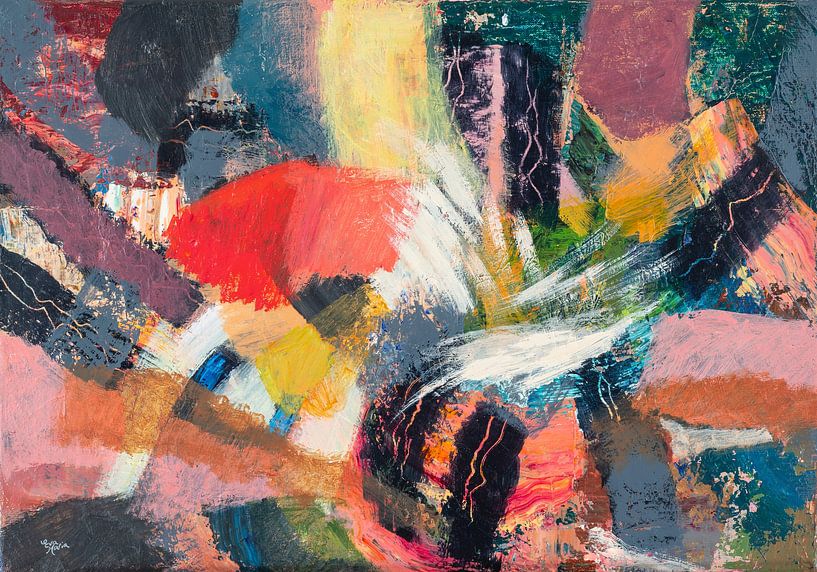 Changements soudains | Art abstrait par ART Eva Maria