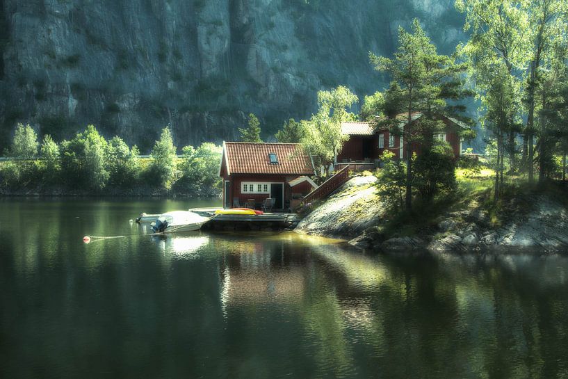 Fairylike cottage by the water by Evy De Wit