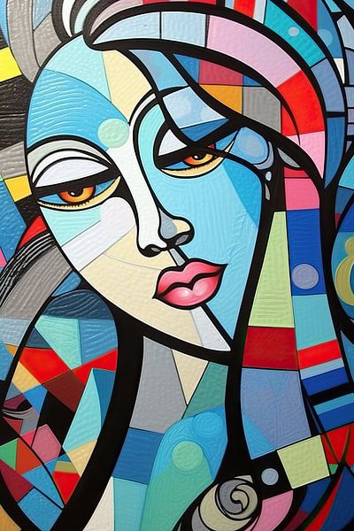 Picasso Now No. 22.52 by ARTEO Paintings