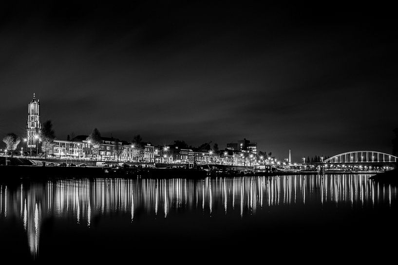 Arnhem night skyline by Renske van der Leij