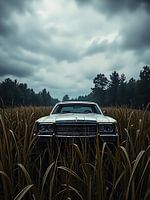 Feld Klassische Limousine