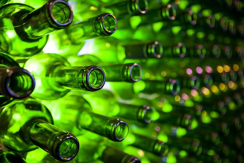 Grüne Flaschen von Ester Ammerlaan