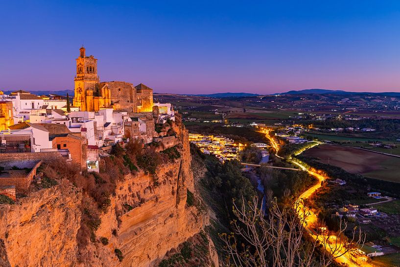Evening in Arcos de la Frontera, Spain by Adelheid Smitt