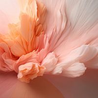 Explosive Wonder - Peach Fuzz Abstract Flow #14