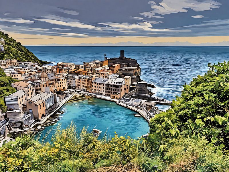 L'enchantement des Cinque Terre par Sergio Pazzano