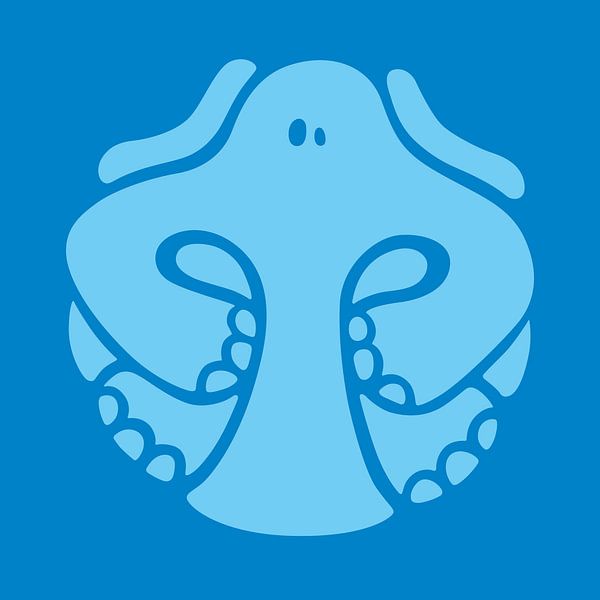 Elephant blue/Elephant blue by karen vleugel