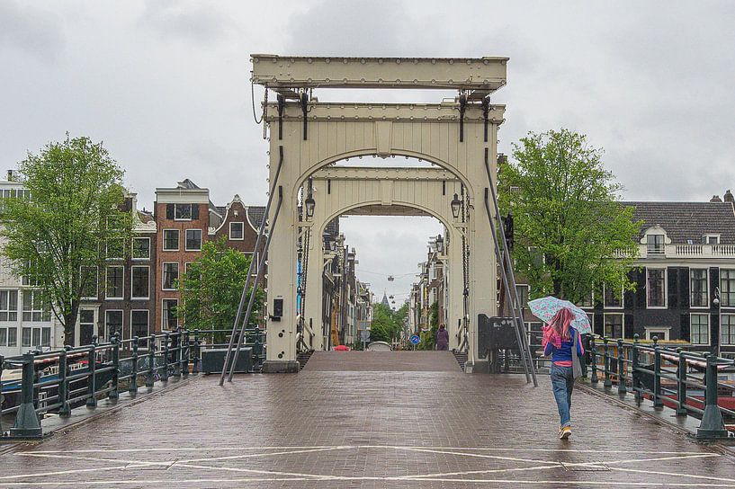 Walking in the rain by Peter Bartelings