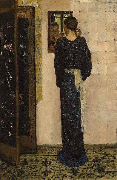 George Hendrik Breitner. La boucle d'oreille par 1000 Schilderijen