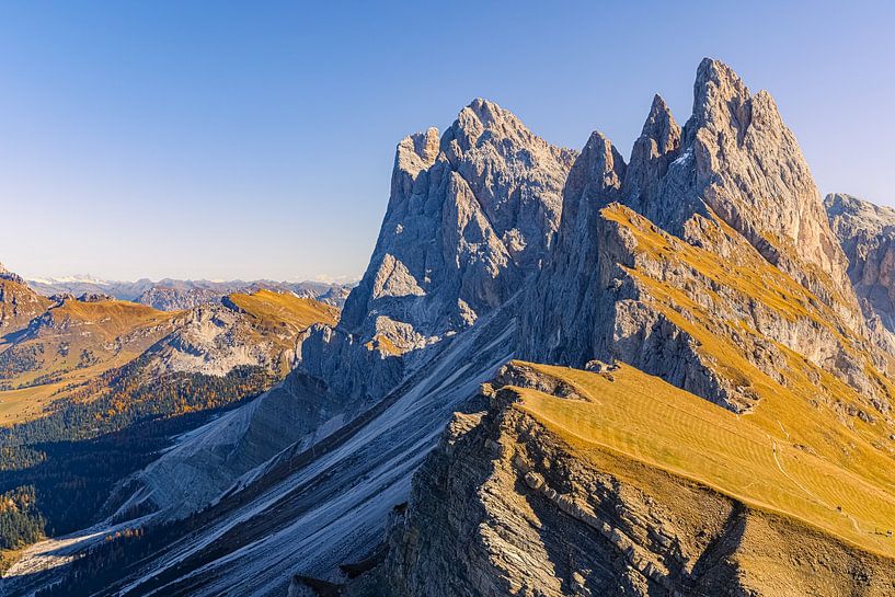 Seceda im Herbst von Henk Meijer Photography