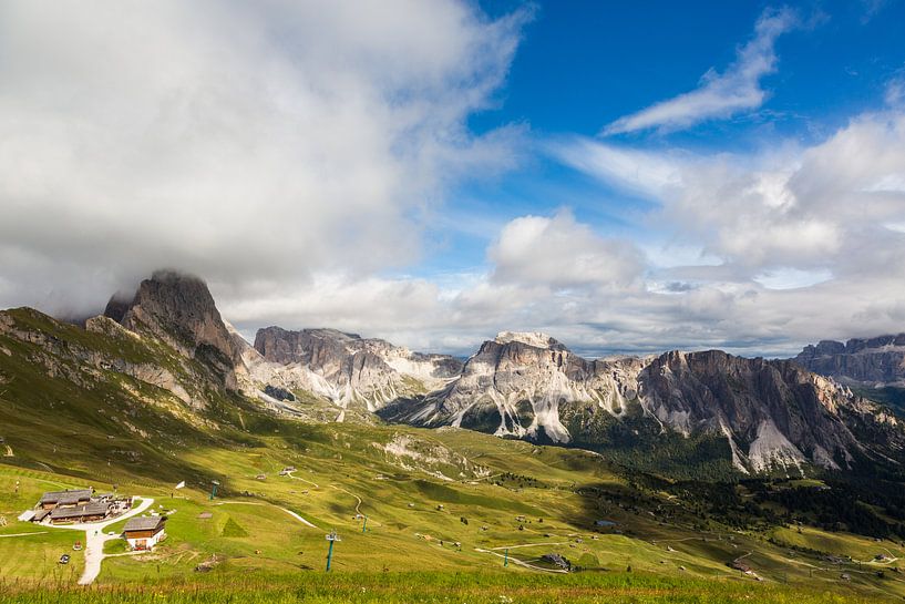 View from Seceda van Remko Bochem