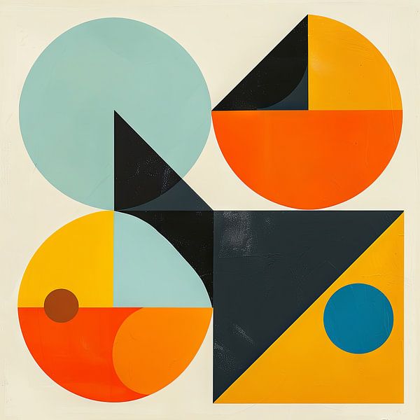 Geometrische Abstrakte Kunst von Poster Art Shop