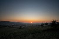 Sonnenaufgang am frühen Morgen