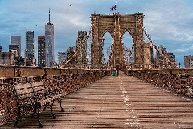 Pont de Brooklyn à New York par Kurt Krause