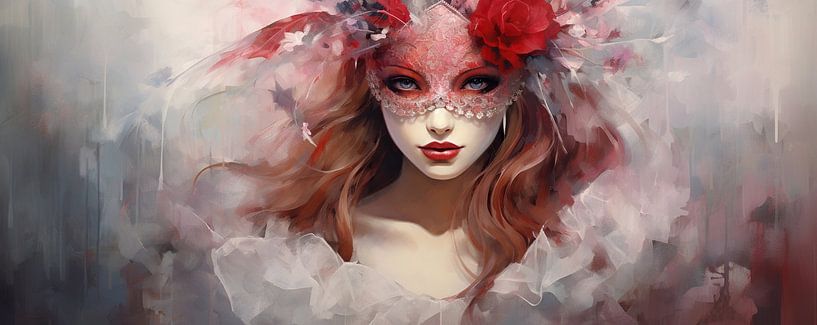 Hidden Gaze Intrigue by Eye catching paintings