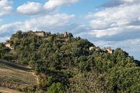 Authentic village in the Apennines, Italy
