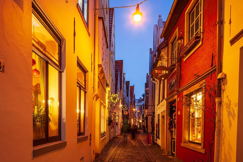 Bremen Schnoor Quarter by Torsten Krüger