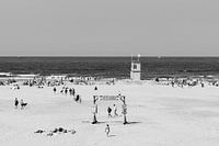 Beach Scene at West Aan Zee - Terschelling