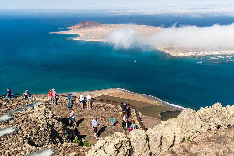 Mirador Del Rio et La Graciosa par Peter Schickert