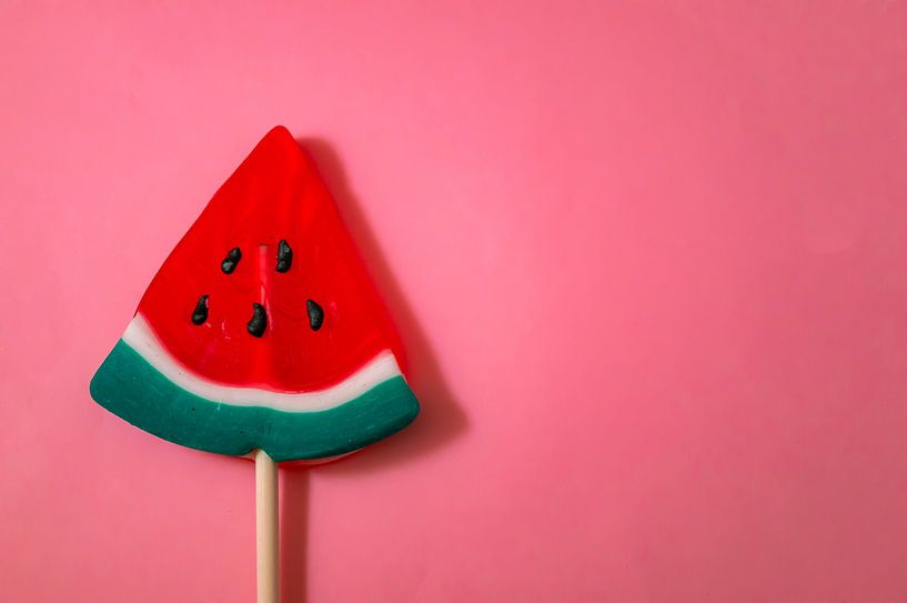 Wassermelonen-Lolli – Ein Farbtupfer von Atelier Nadine