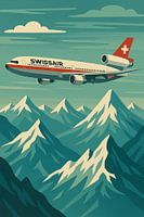 Elegance Over the Alps - Swissair MD-11