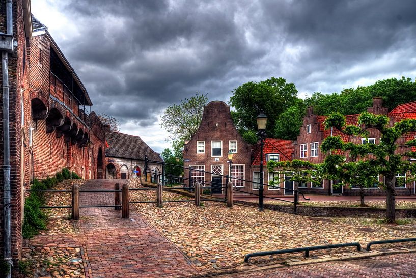Koppelpoort historical Amersfoort by Watze D. de Haan