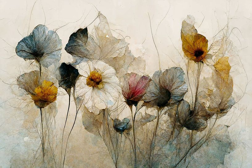 Dry Flowers Bouquet by Treechild