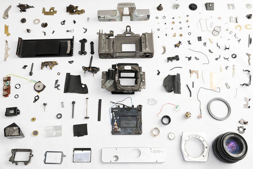 Camera exploded van Casper Smit