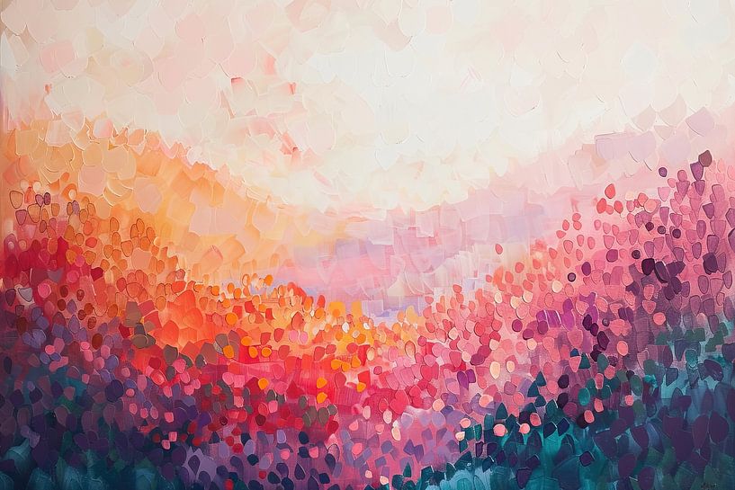 Sommerabend-Töne von Abstraktes Gemälde