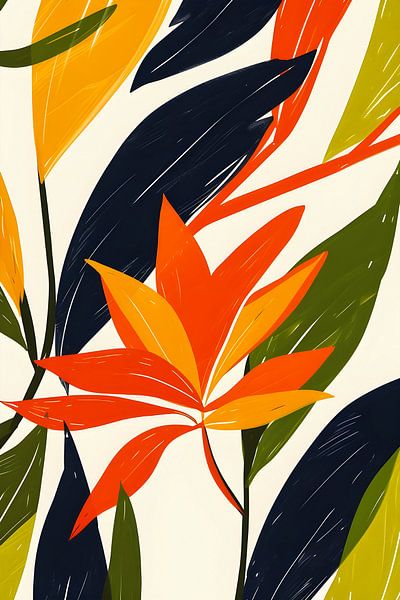 Bunter Dschungel von But First Framing