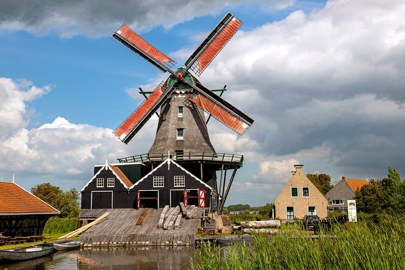 Scierie à IJlst par Hanneke Luit