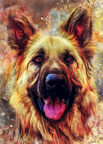 Dog 12 animals art #dog #dogs by JBJart Justyna Jaszke