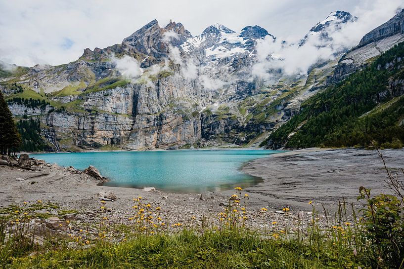 L'Oeschinensee en Suisse, un magnifique lac alpin ! par Lieke Dekkers