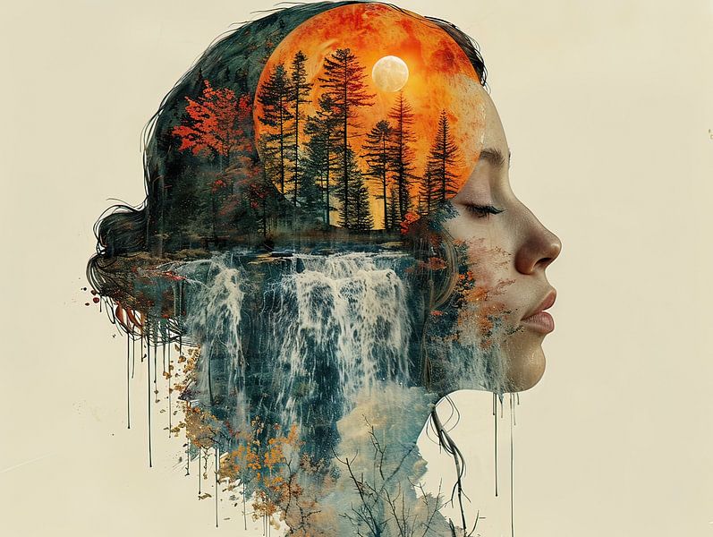 Natur Scherenschnitt 590 | Traum von Wunderbare Kunst