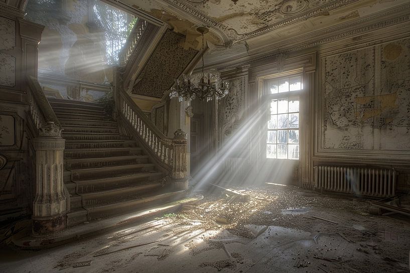 Villa abandonnée par Poster Art Shop